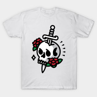 Death Flower Tattoo T-Shirt